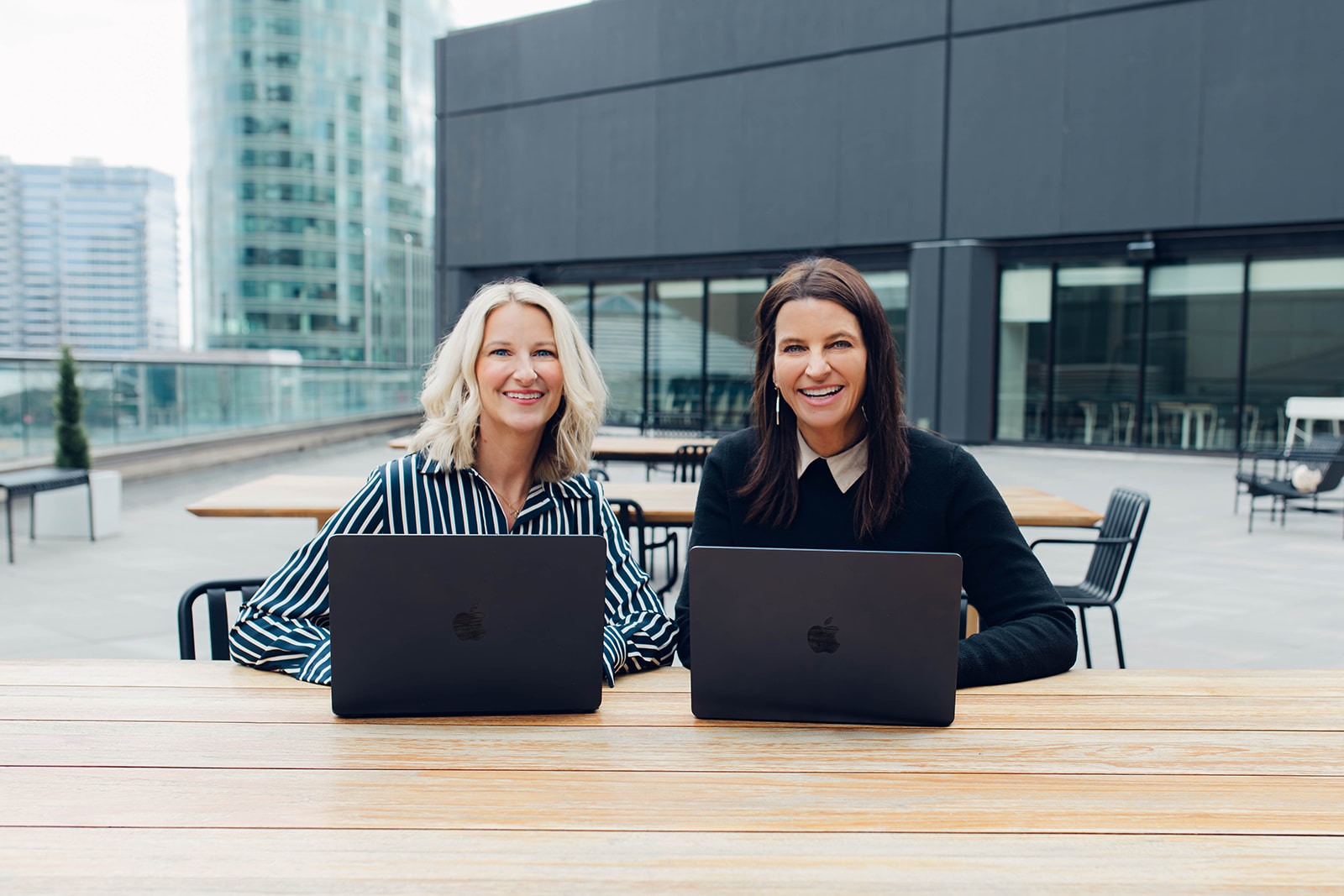 Erin Taft and Darci Crow